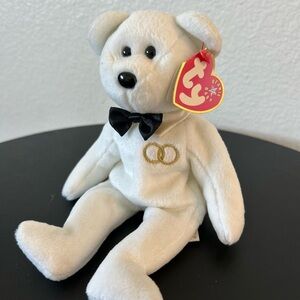 Rare Vintage - Ty Wedding Beanie Baby - “Mr.” - 2001